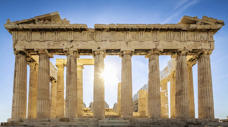 cradles of European civilization. Athens Greece, parthenon